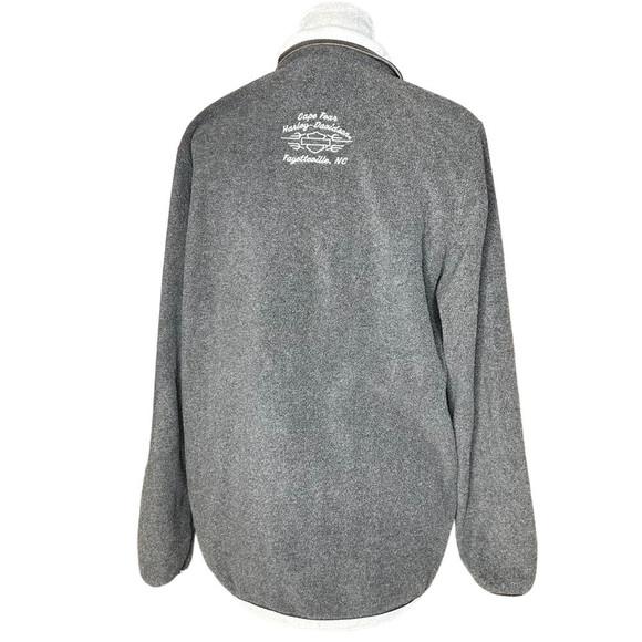 Harley Davidson Women’s 1/4 Zip Fleece Pullover. Size Large. - Picture 2 of 8